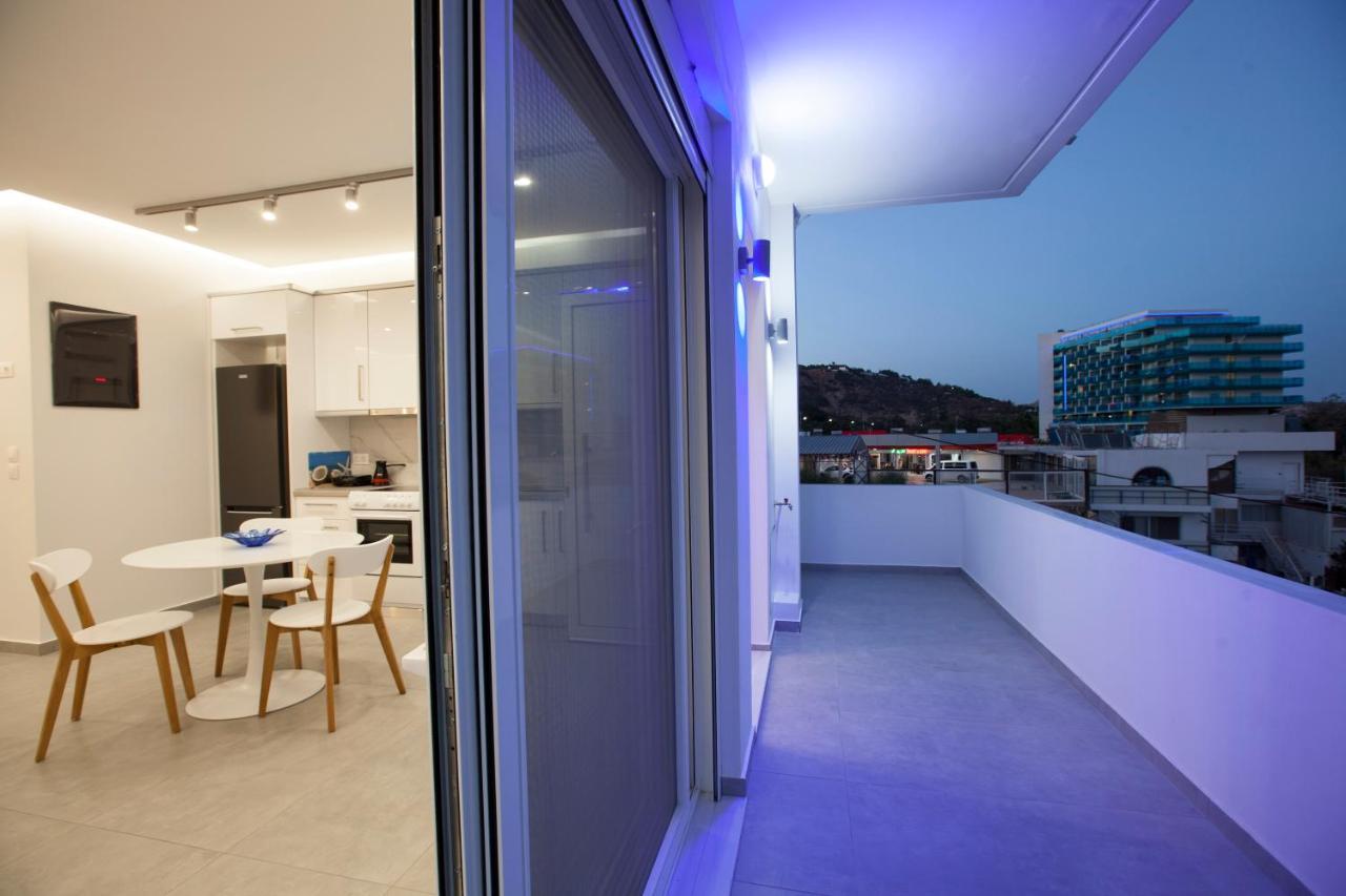 The Azure Blue Apt Faliraki Eksteriør bilde